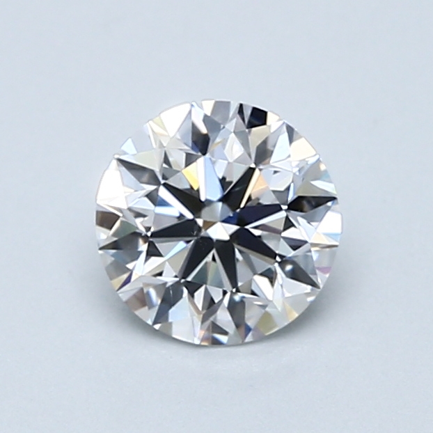 0.9 Carat Round Cut Natural Diamond