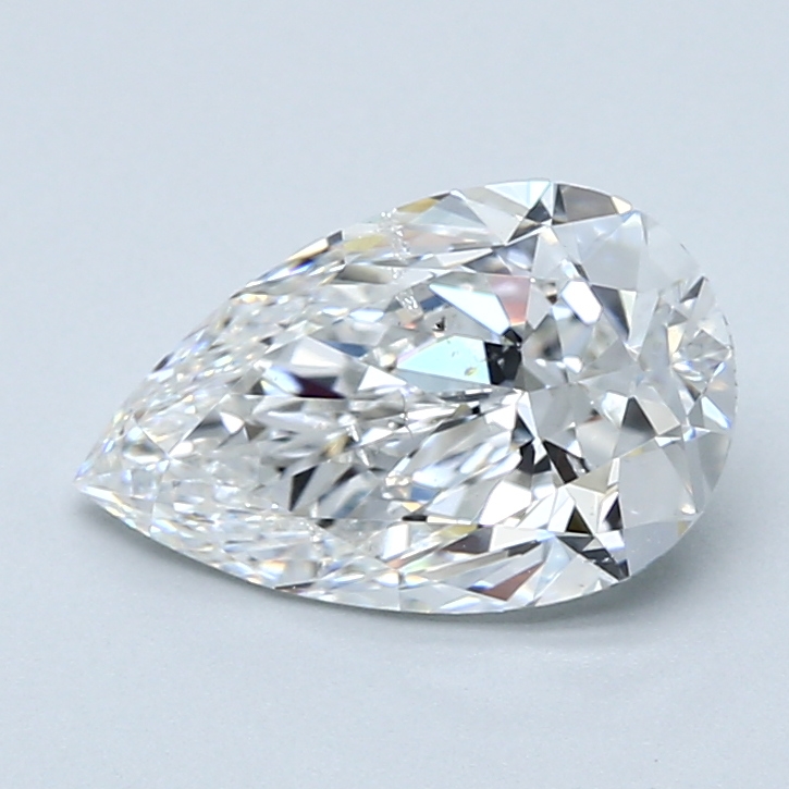 2.01 Carat Pear Cut Natural Diamond