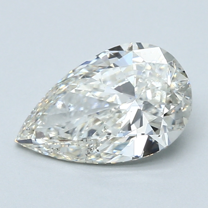 1.7 Carat Pear Cut Natural Diamond