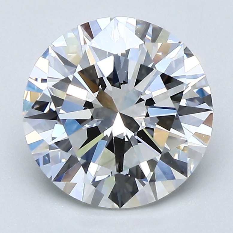 2.5 Carat Round Cut Natural Diamond