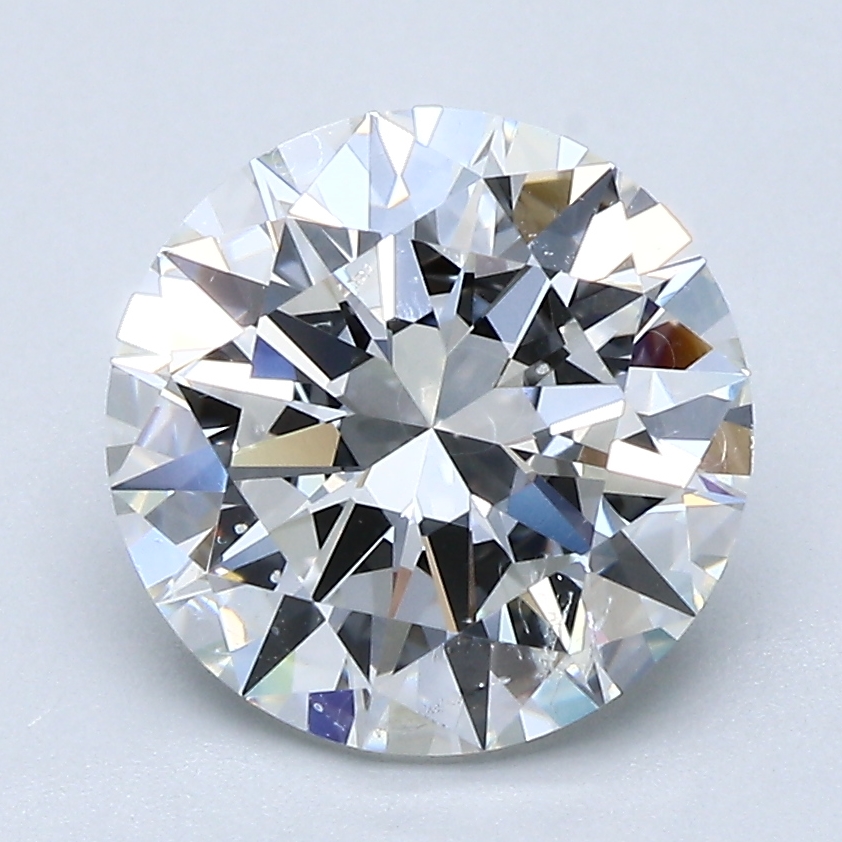 2.68 Carat Round Cut Natural Diamond