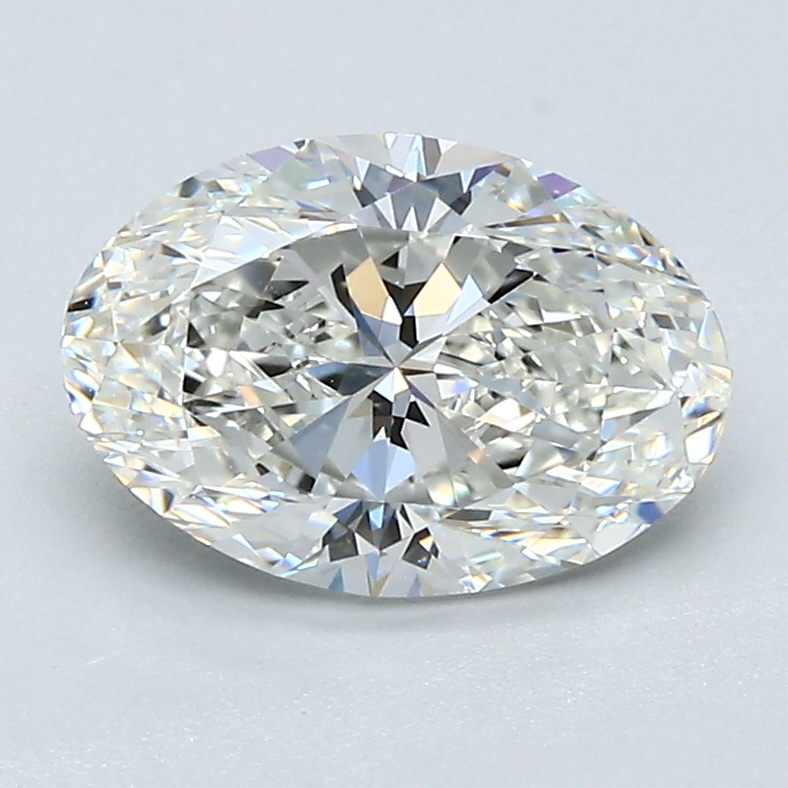 1.7 Carat Oval Cut Natural Diamond