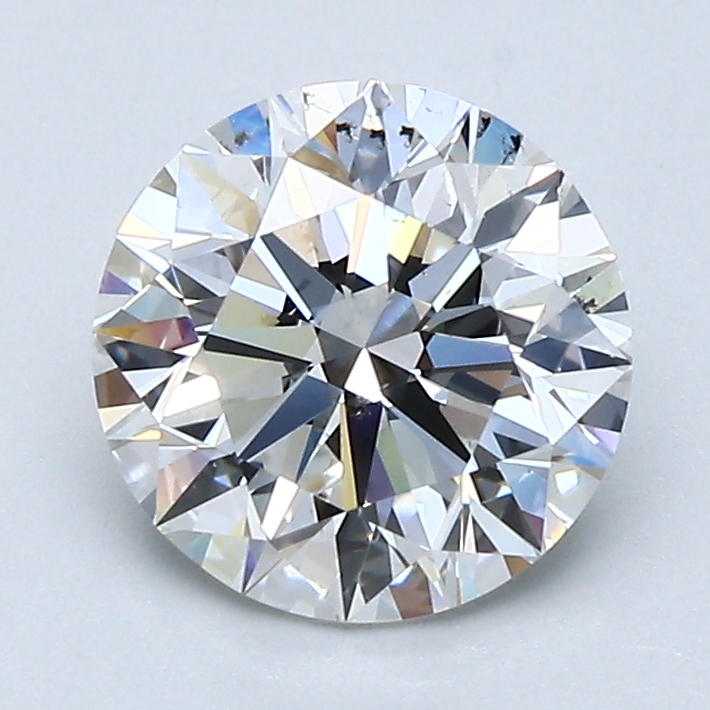 1.7 Carat Round Cut Natural Diamond