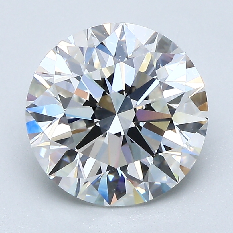 2.81 Carat Round Cut Natural Diamond