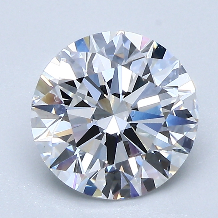 1.71 Carat Round Cut Natural Diamond