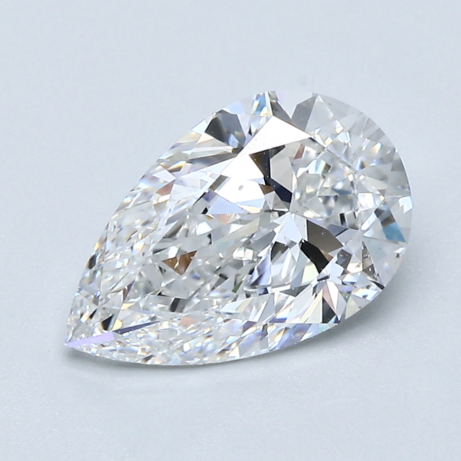 1.9 Carat Pear Cut Natural Diamond