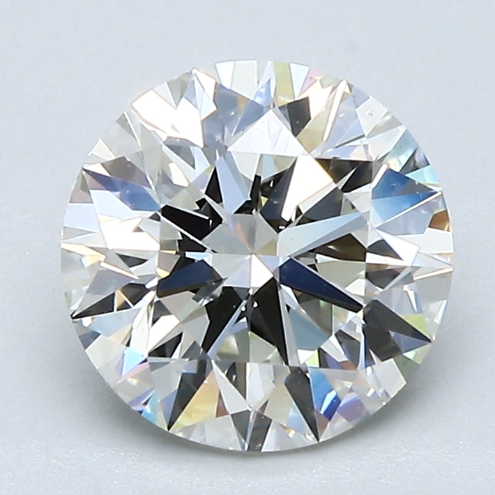 1.9 Carat Round Cut Natural Diamond