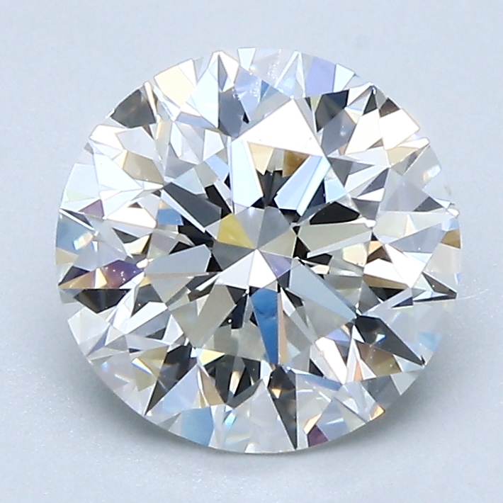 2.01 Carat Round Cut Natural Diamond