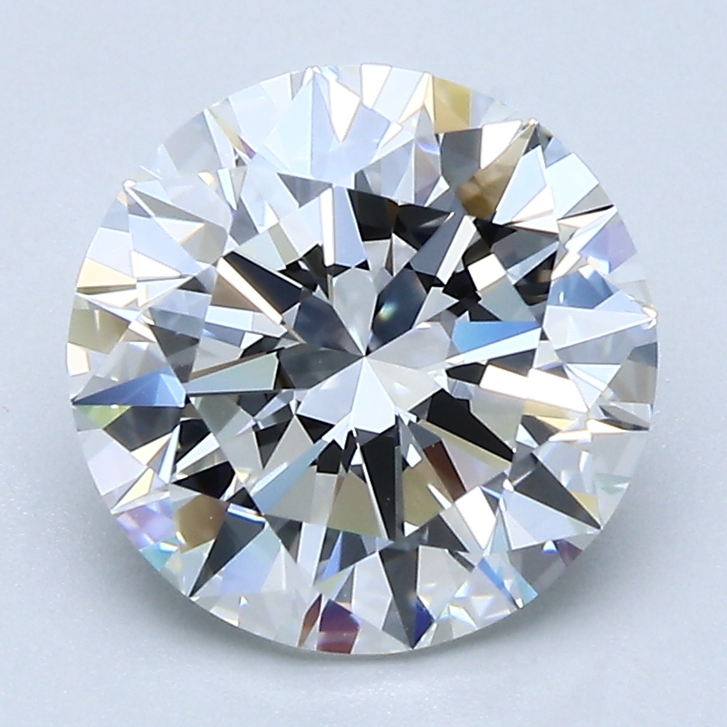 2.82 Carat Round Cut Natural Diamond