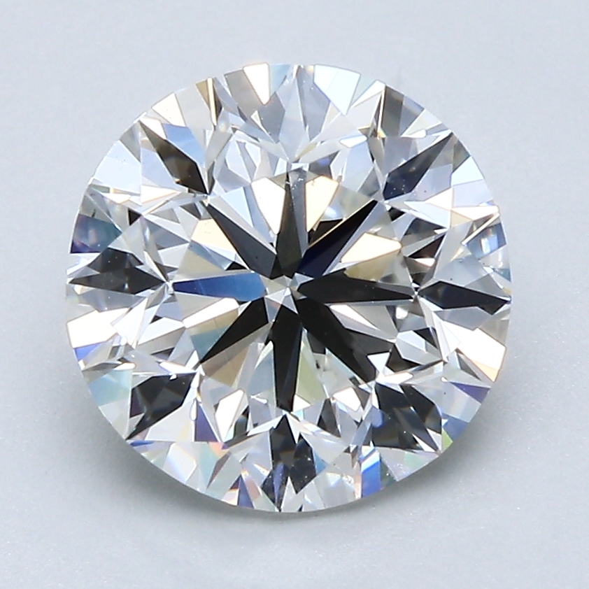 3.01 Carat Round Cut Natural Diamond