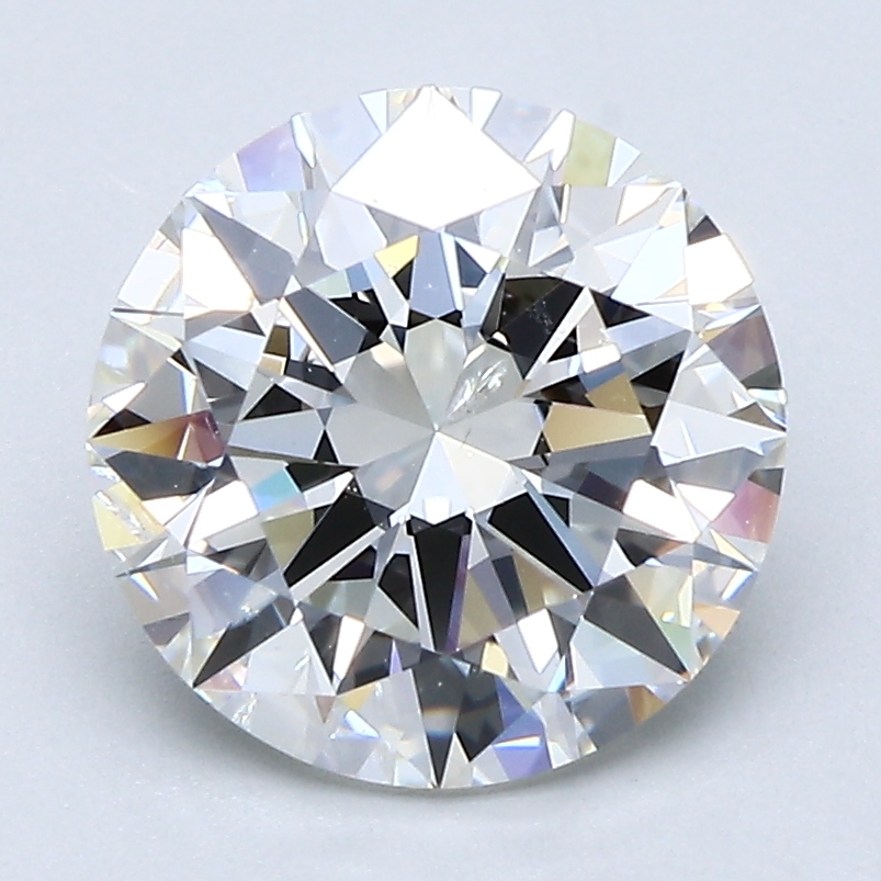 2.7 Carat Round Cut Natural Diamond