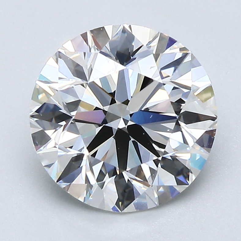 2.5 Carat Round Cut Natural Diamond