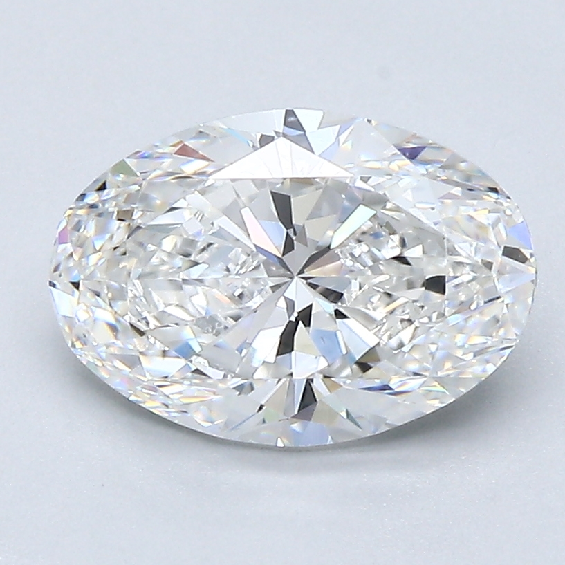 2 Carat Oval Cut Natural Diamond