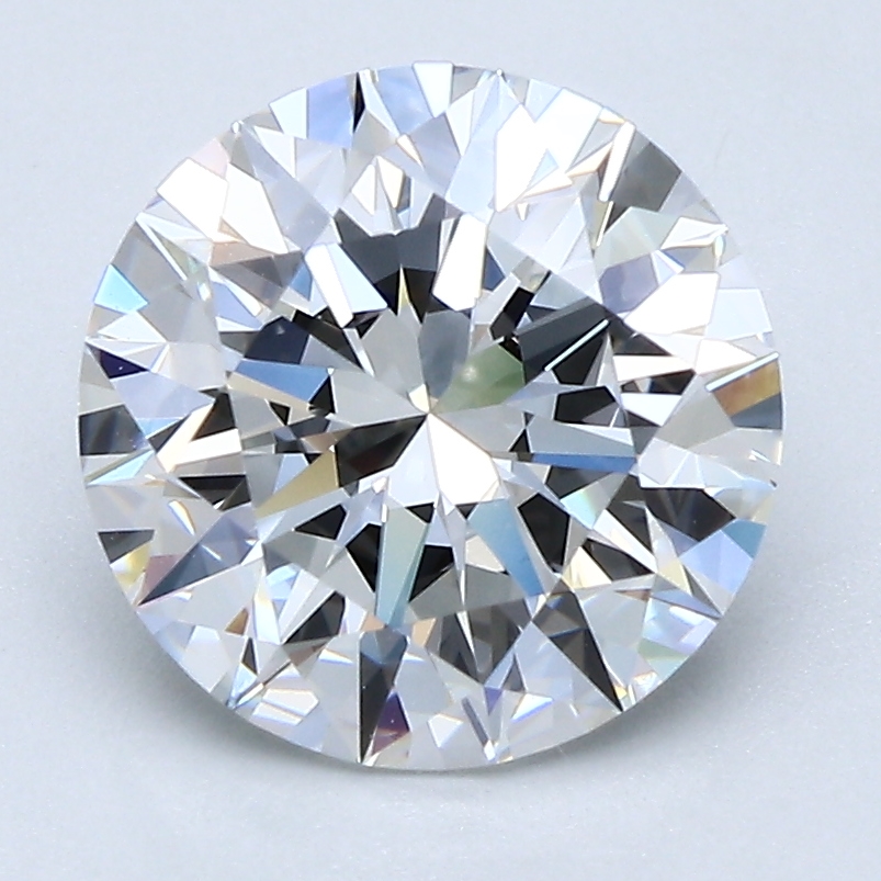 2.74 Carat Round Cut Natural Diamond