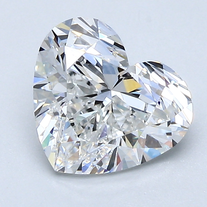 1.7 Carat Heart Cut Natural Diamond