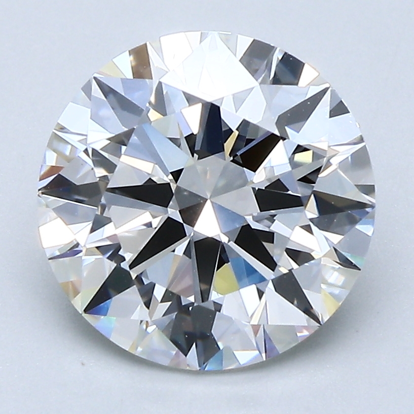 3.02 Carat Round Cut Natural Diamond