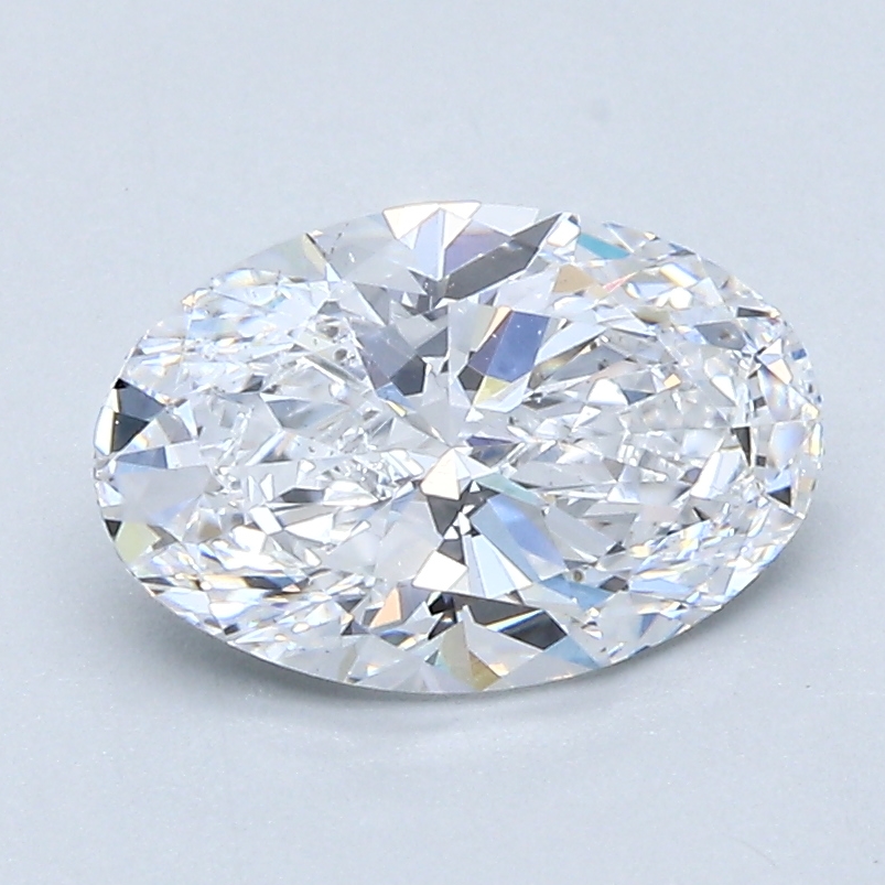 1.5 Carat Oval Cut Natural Diamond