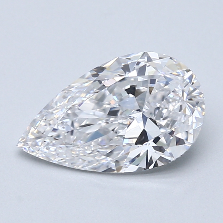 1.81 Carat Pear Cut Natural Diamond