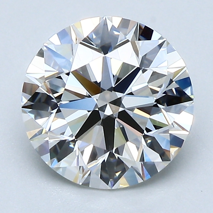 2.01 Carat Round Cut Natural Diamond