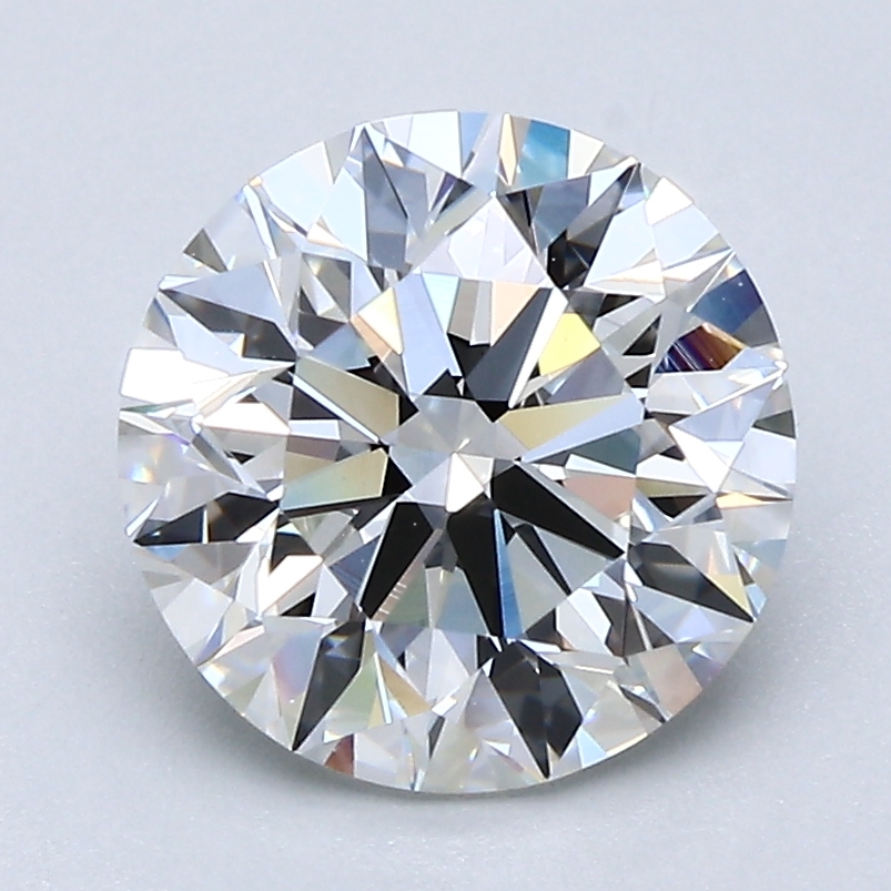 2.5 Carat Round Cut Natural Diamond