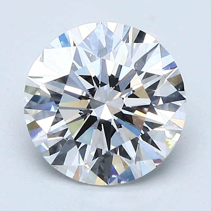 1.69 Carat Round Cut Natural Diamond