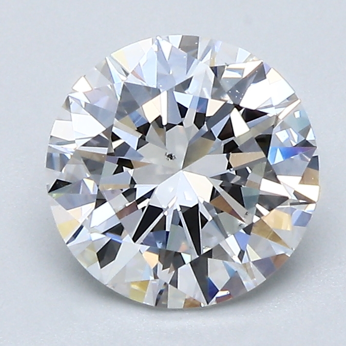 1.7 Carat Round Cut Natural Diamond