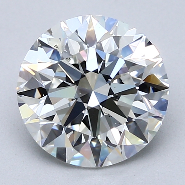 2.5 Carat Round Cut Natural Diamond