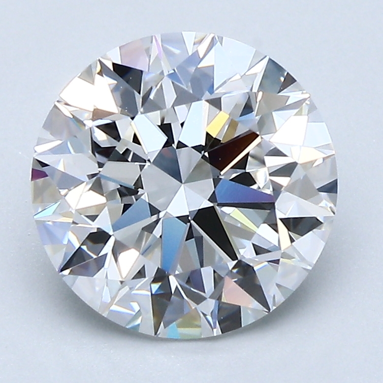 2.56 Carat Round Cut Natural Diamond