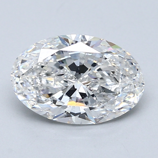 1.7 Carat Oval Cut Natural Diamond