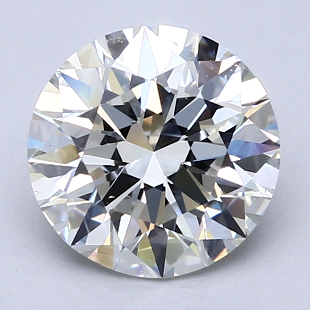 2.51 Carat Round Cut Natural Diamond