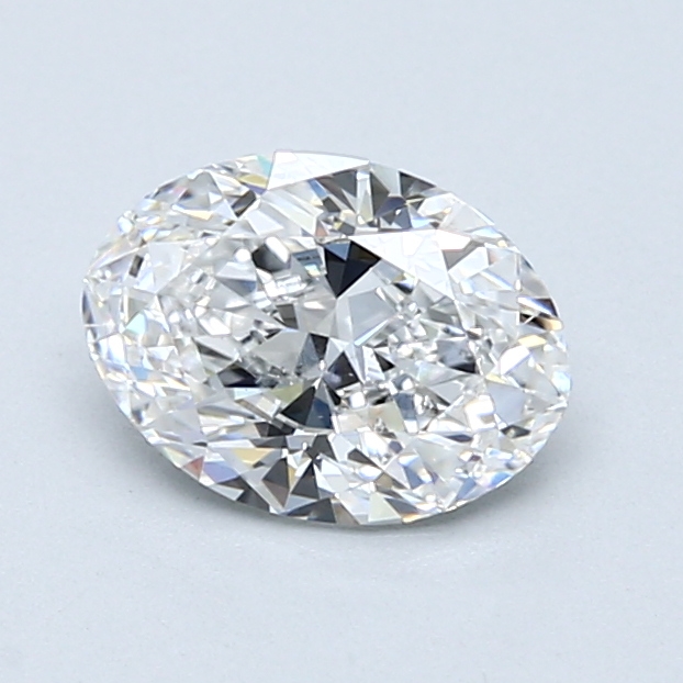 1 Carat Oval Cut Natural Diamond