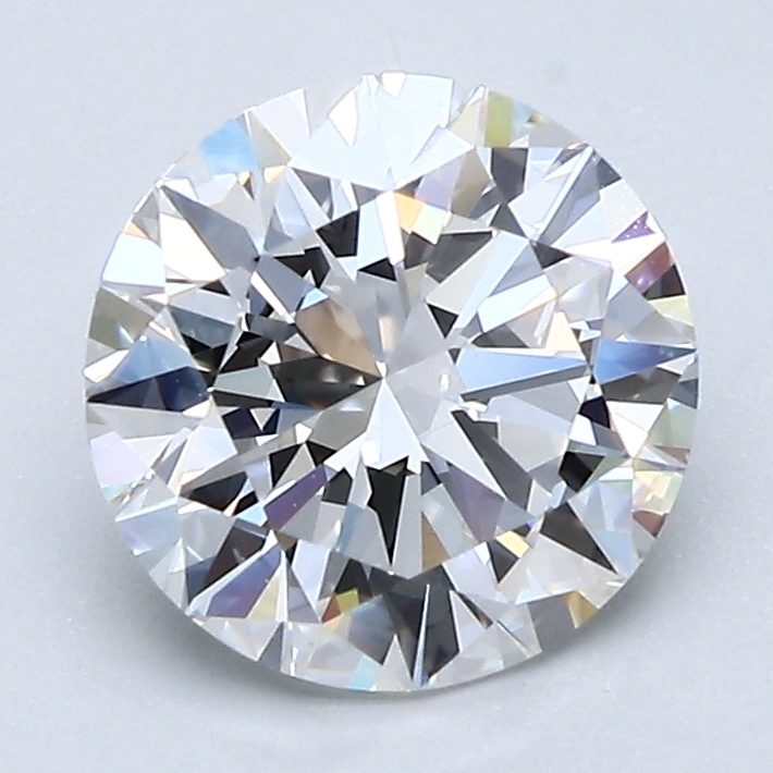 1.9 Carat Round Cut Natural Diamond