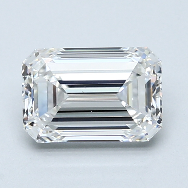 1.53 Carat Emerald Cut Natural Diamond