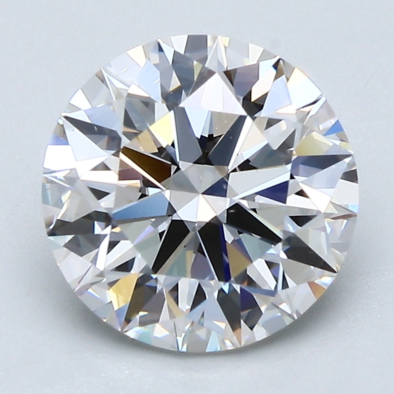 2.56 Carat Round Cut Natural Diamond