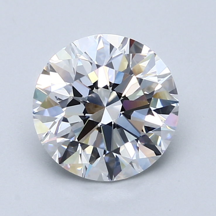 2.5 Carat Round Cut Natural Diamond