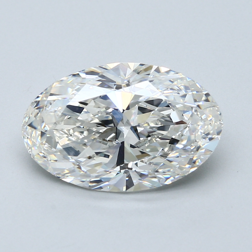 4.13 Carat Oval Cut Natural Diamond