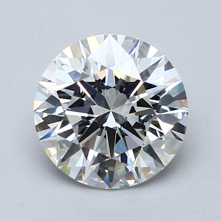 2.56 Carat Round Cut Natural Diamond