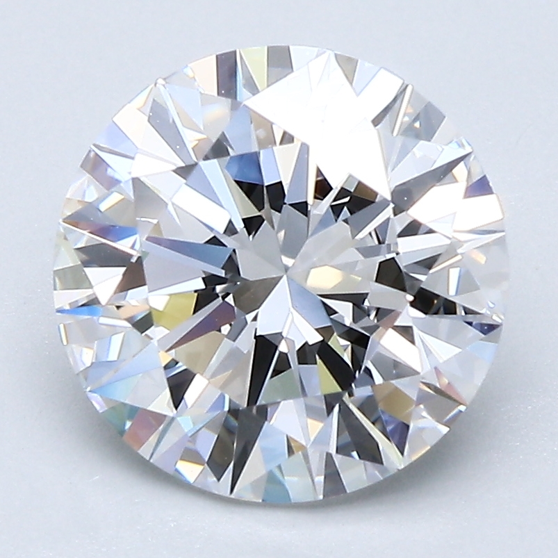 2.85 Carat Round Cut Natural Diamond