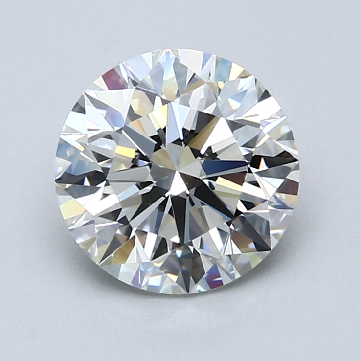 2.5 Carat Round Cut Natural Diamond