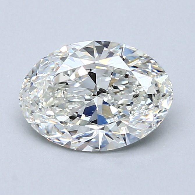 1.5 Carat Oval Cut Natural Diamond