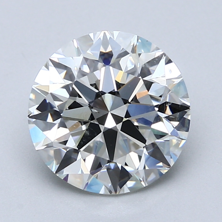 3.15 Carat Round Cut Natural Diamond