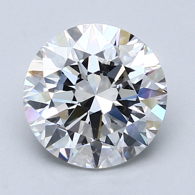 2.52 Carat Round Cut Natural Diamond