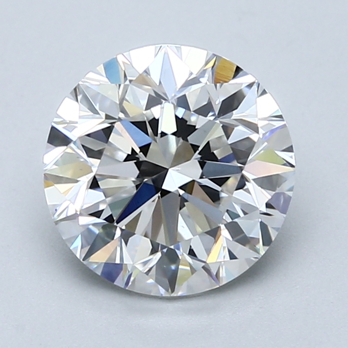 2.5 Carat Round Cut Natural Diamond