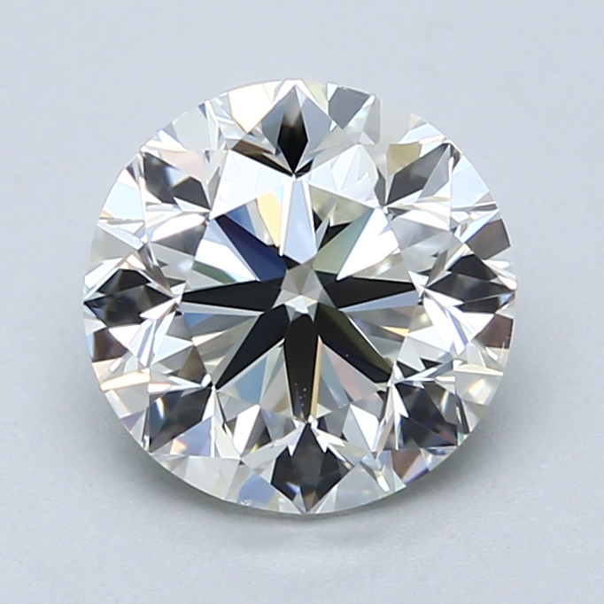 2.5 Carat Round Cut Natural Diamond