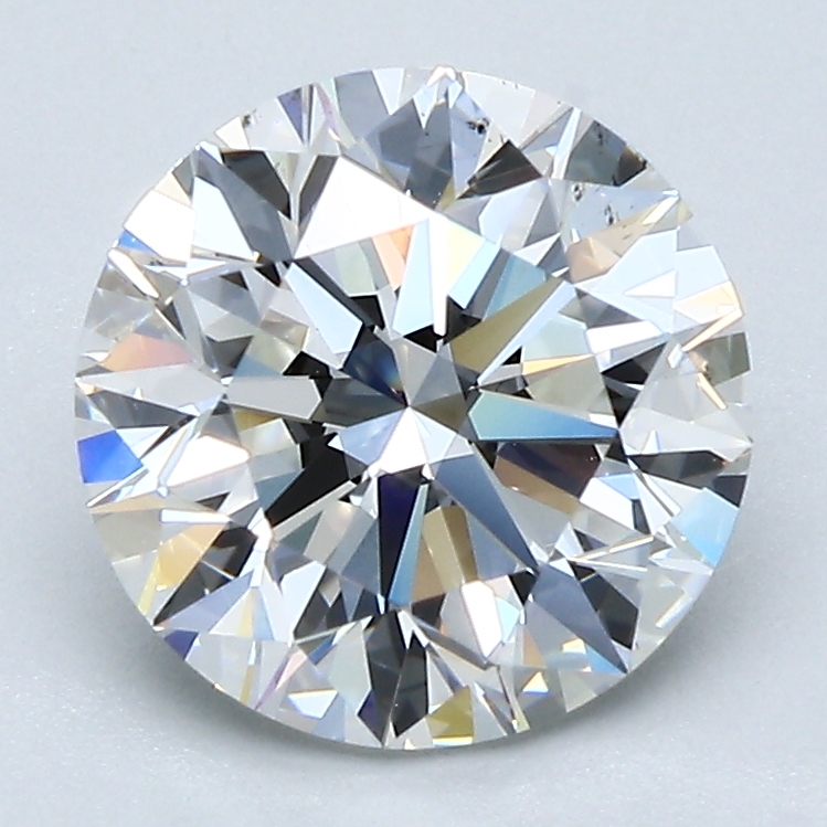 2.51 Carat Round Cut Natural Diamond