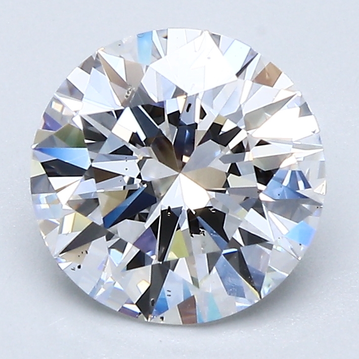 2 Carat Round Cut Natural Diamond