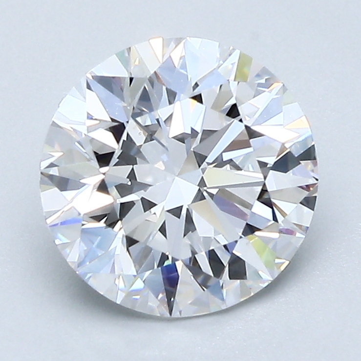 2.02 Carat Round Cut Natural Diamond