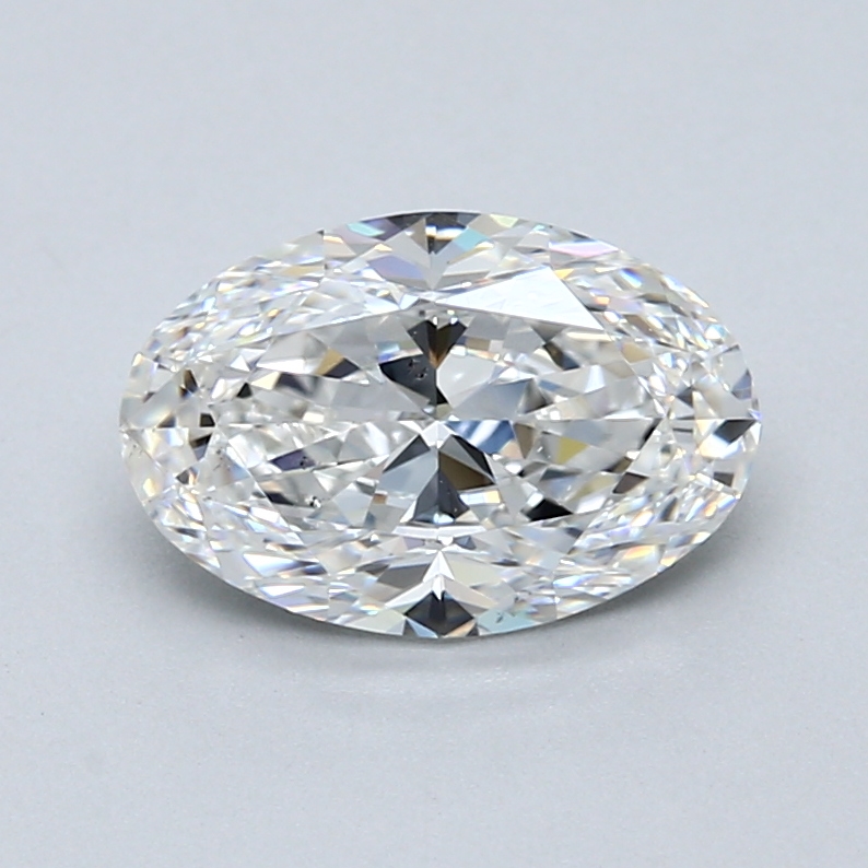 2 Carat Oval Cut Natural Diamond