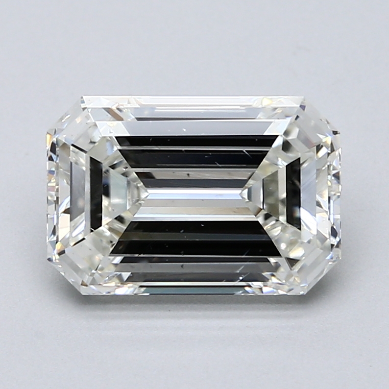 3.01 Carat Emerald Cut Natural Diamond