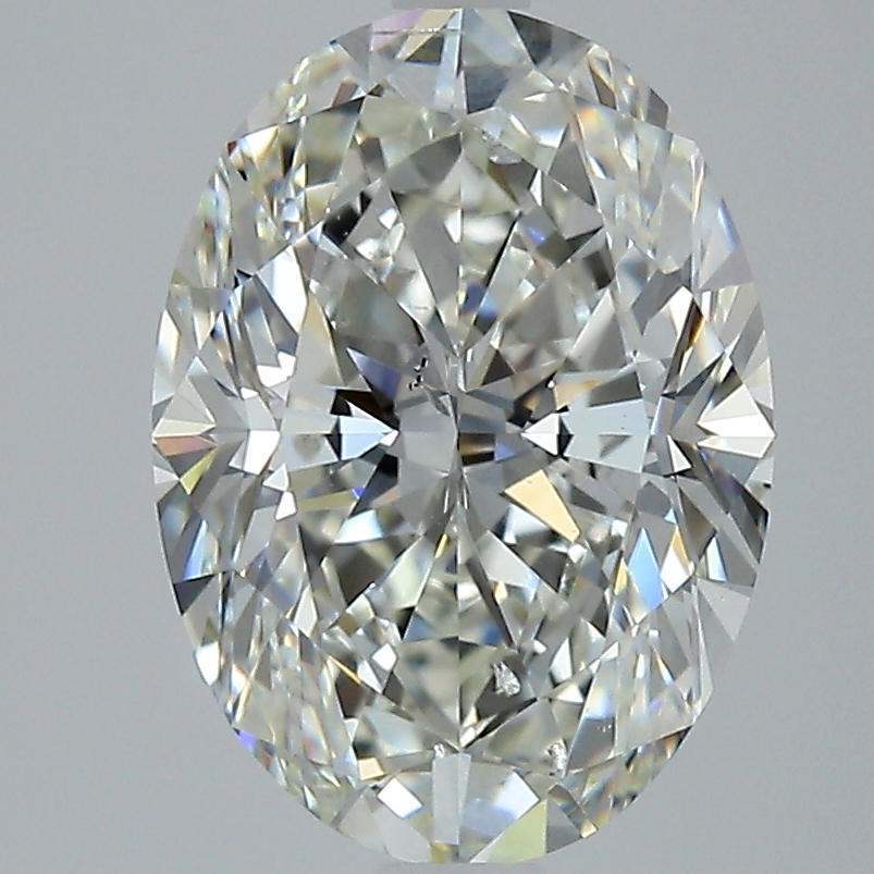 3.41 Carat Oval Cut Natural Diamond